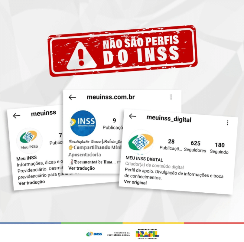 perfis inss