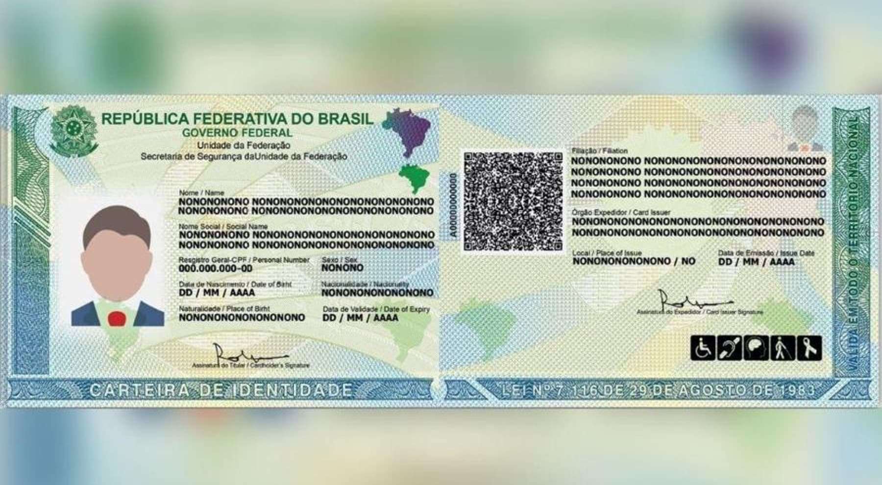 Novo RG. Foto: Agência Brasil.
