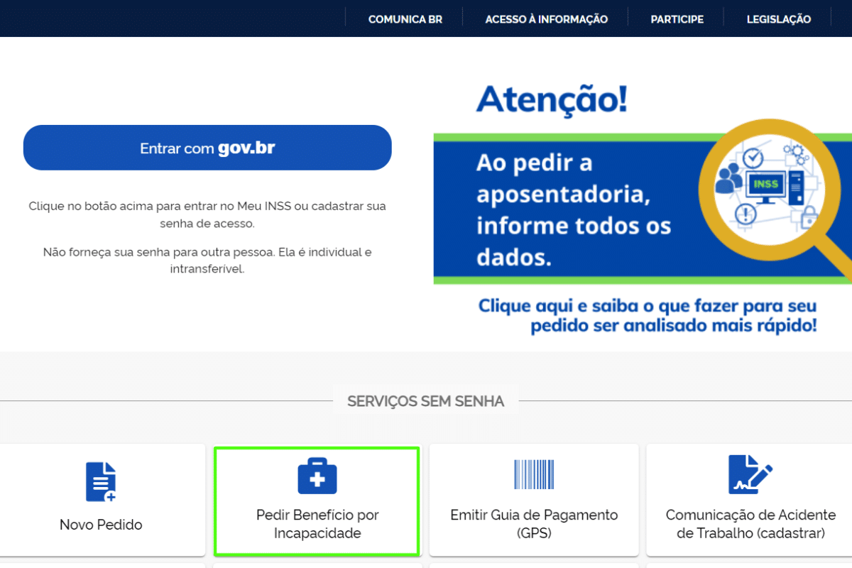 Atestmed. (Foto: Reprodução/gov.br)
