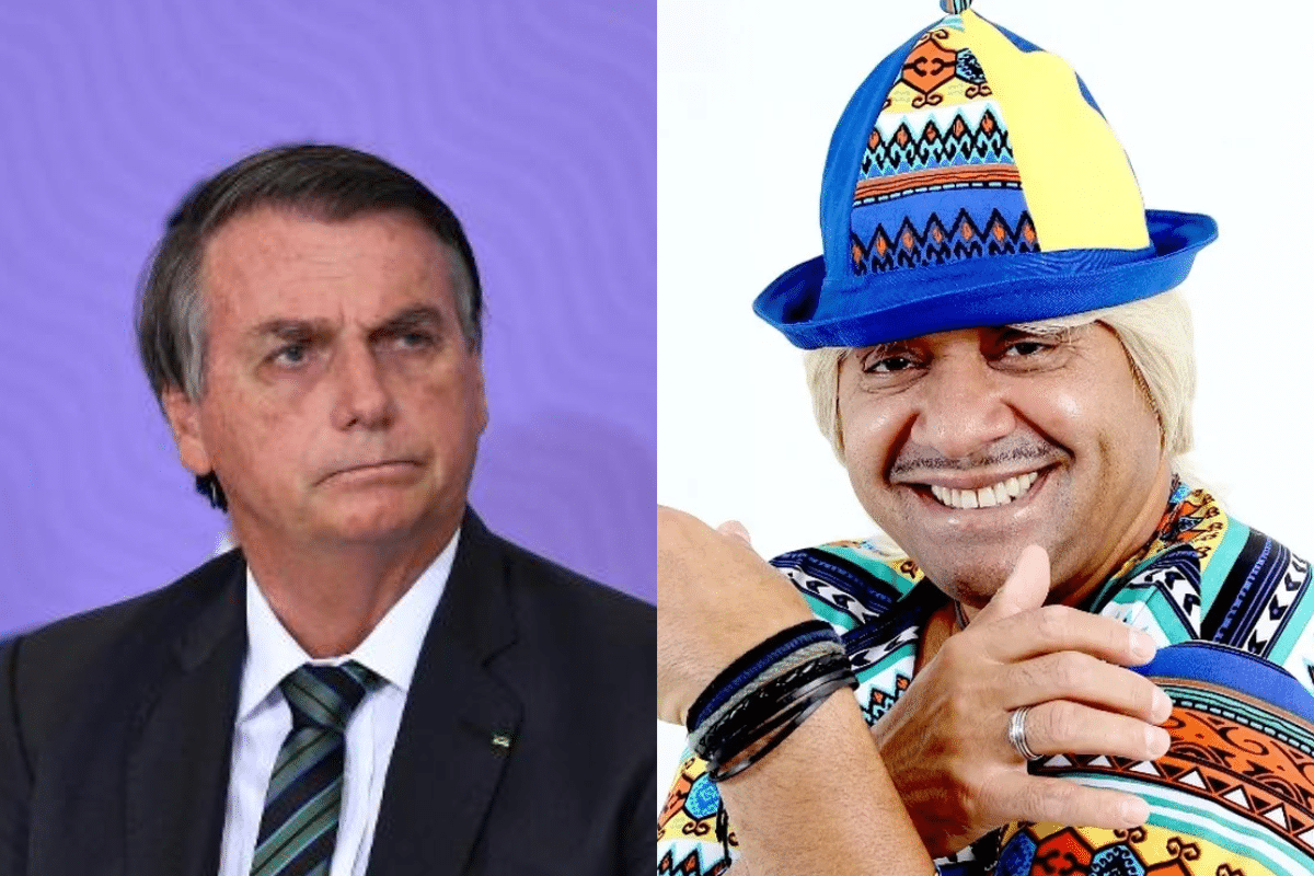 Jair Bolsonaro e Tiririca. (Foto: Mateus Bonomi/AGIF/Estadão Conteúdo e Divulgação)