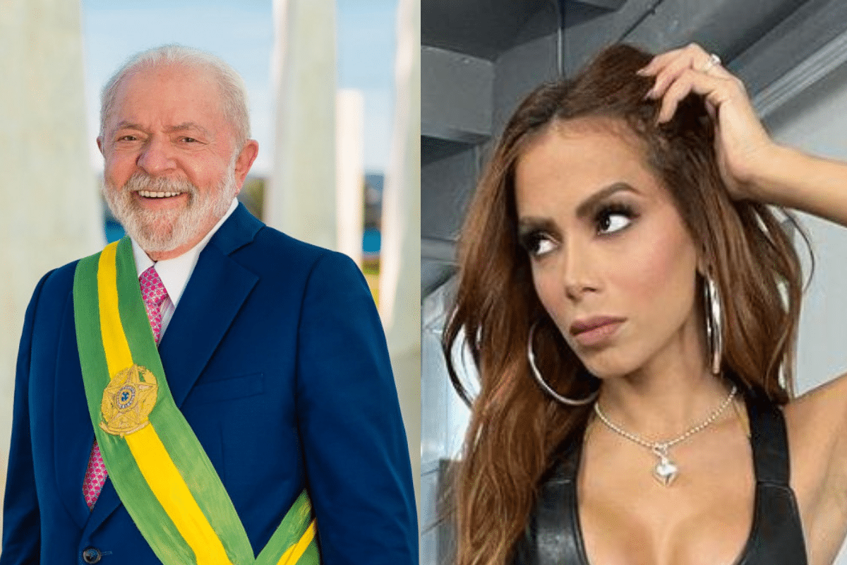 Lula e Anitta. (Fotos: Ricardo Stuckert/PR e Reprodução/Redes Sociais)