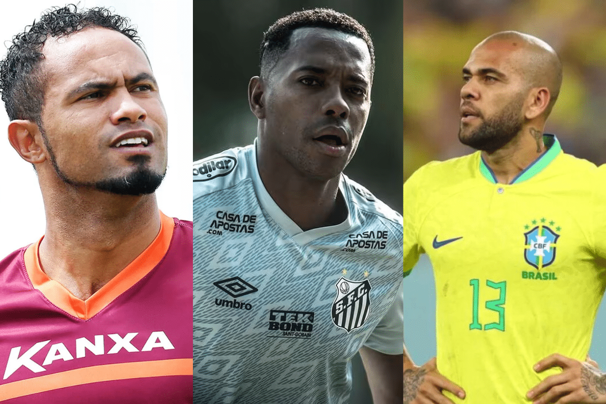 Goleiro Bruno, Robinho e Daniel Alves
