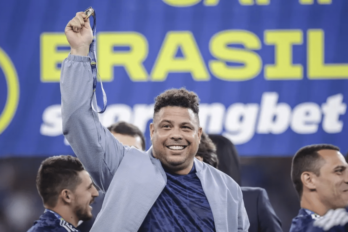 Ronaldo Fenômeno. (Foto: Cris Mattos/Cruzeiro)