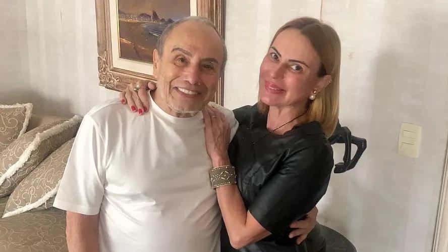 Stenio Garcia e esposa, Marilene Saad. (Foto: Reprodução/Instagram)