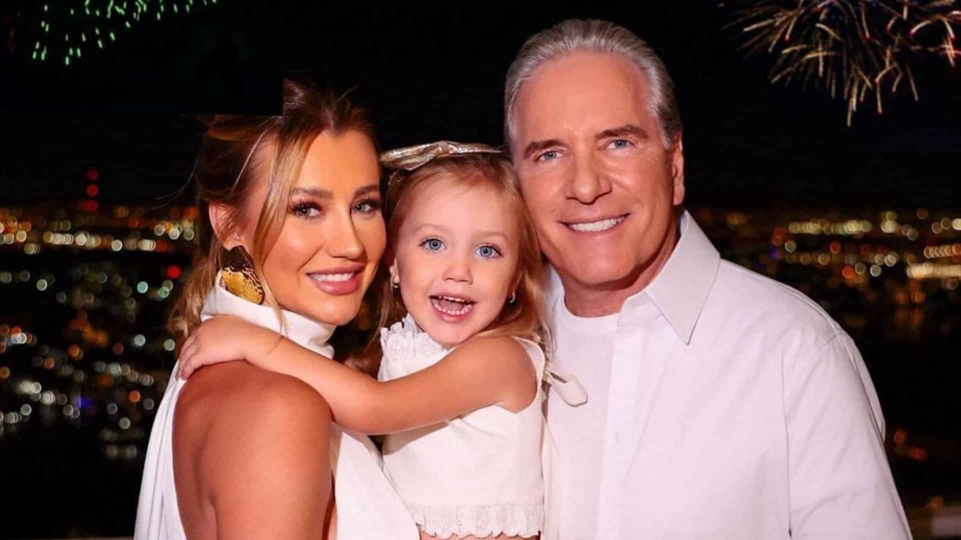 Roberto Justus e familia