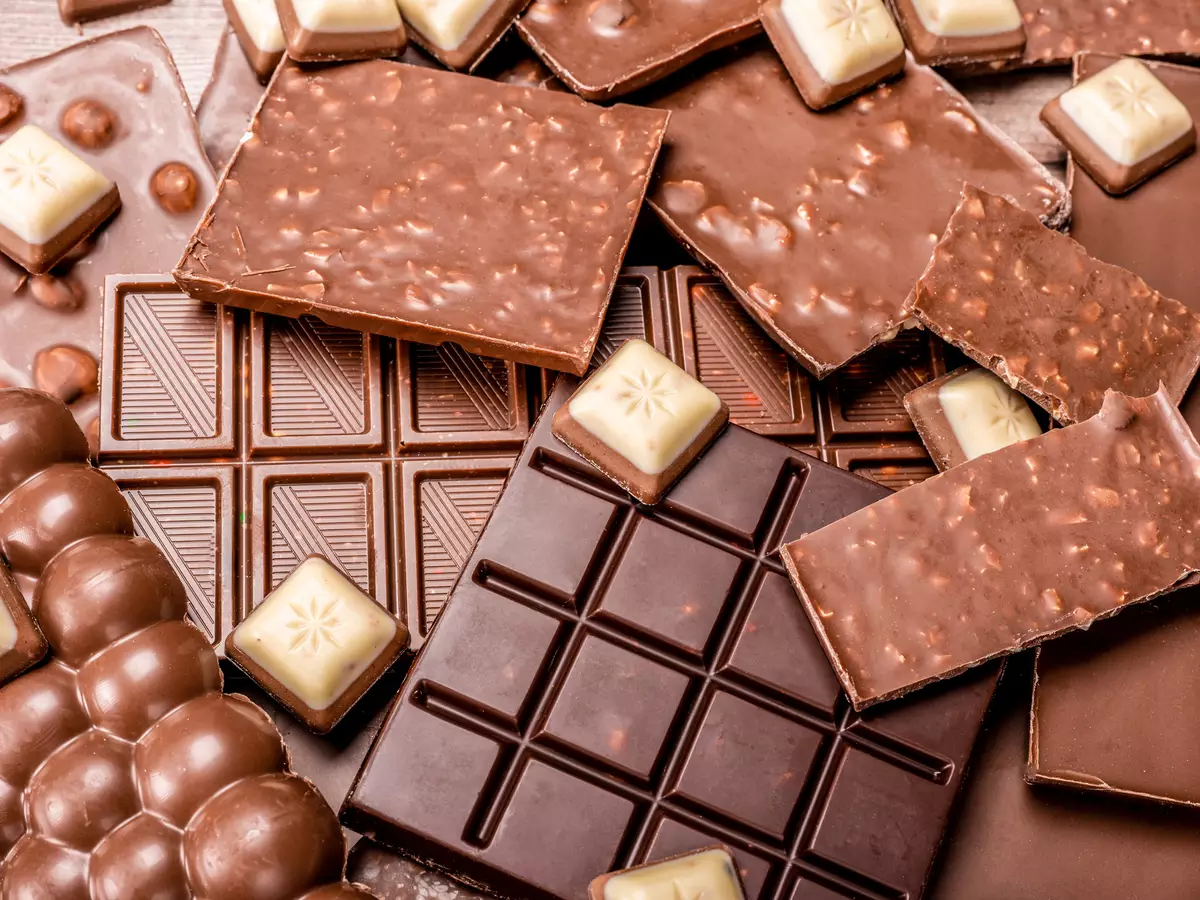 Estudo sobre chocolate.