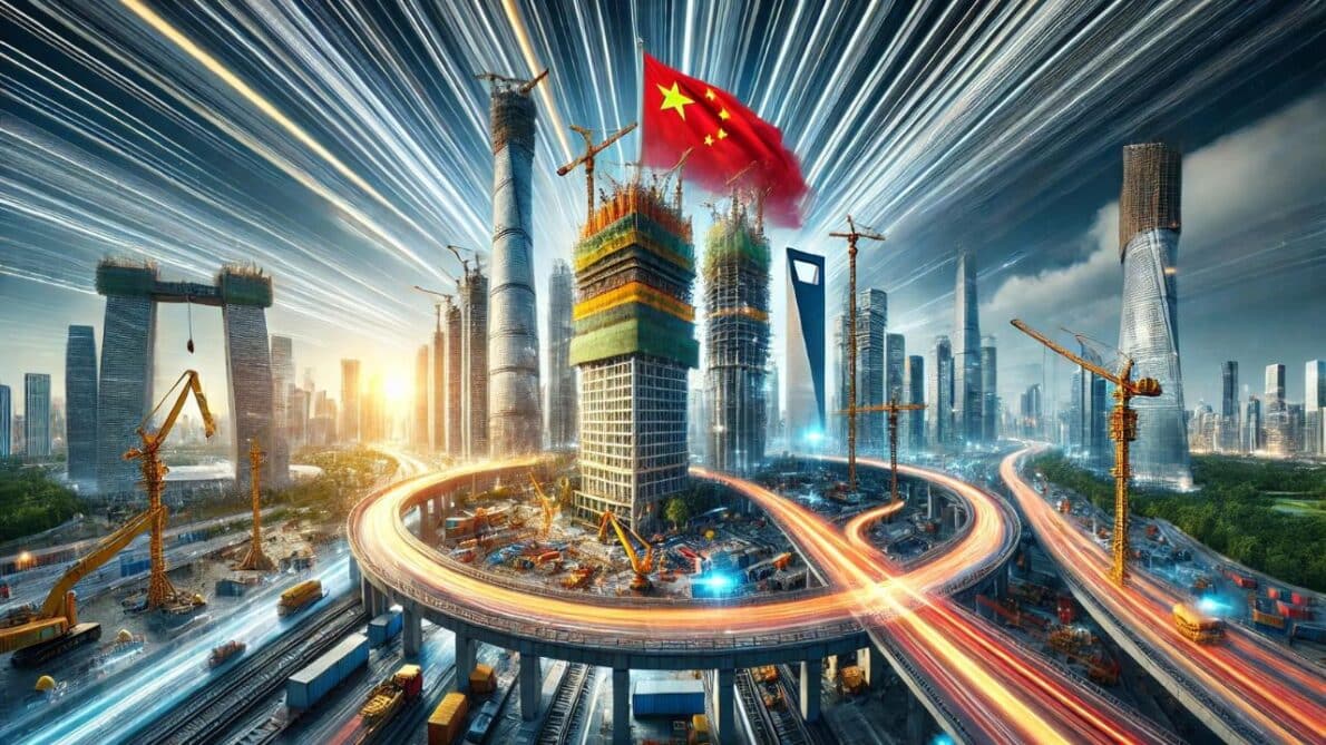 Areia artificial em construcoes ja e realidade em edificios da China