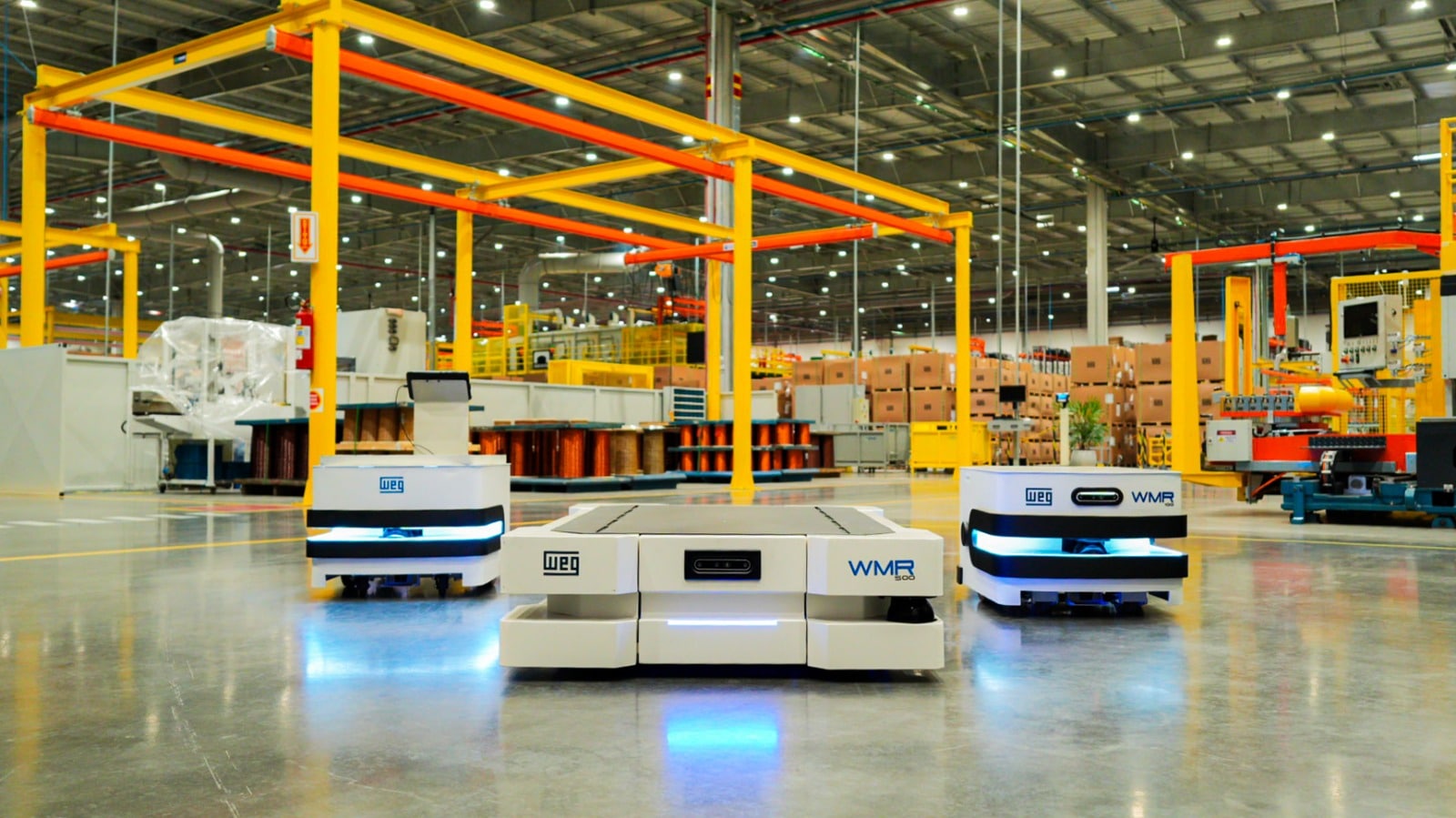 Gigantes catarinenses criam primeiro robo com IA e tecnologia 100 brasileira 002