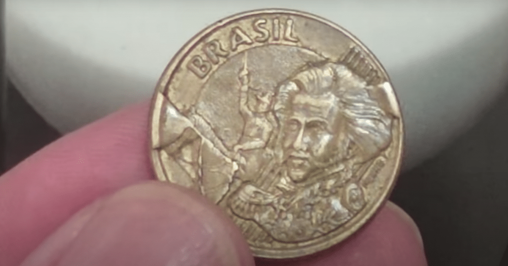 moeda 10 centavos